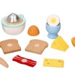 Sveiki pusryčiai - medinis žaidimų rinkinys