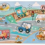 Transporto priemonių garsinė dėlionė