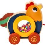 Traukiamas gaidelis Kukuryku