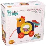 Traukiamas gaidelis Kukuryku