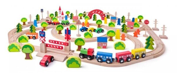 Traukinių rinkinys Maxi