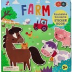 Ūkio knygelė su silikoniniais lipdukais