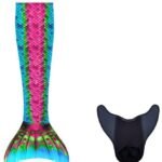 Undinėlės uodega su Aquaris monopelėda plaukiojimui, BALI (2XS dydis)