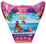 Undinėlės uodega su monoplušmeniu plaukimui Malibu Aquaris