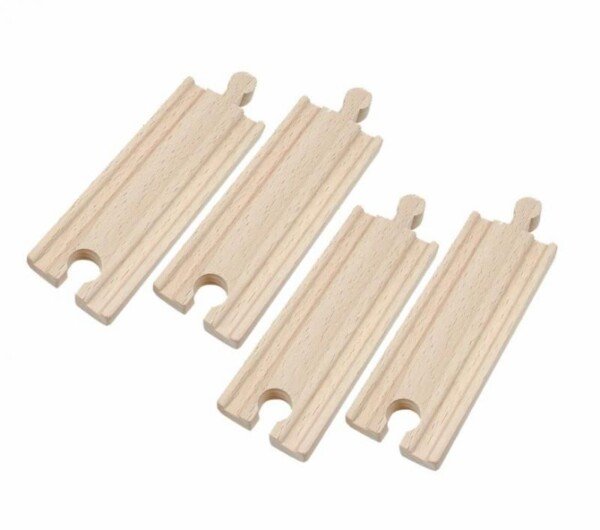 Universalūs mediniai traukinių bėgiai, 4 vnt.