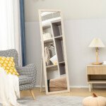 Universalus viso kūno veidrodis 160 x 50 cm