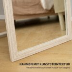 Universalus viso kūno veidrodis 160 x 50 cm