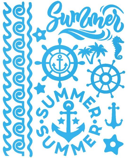 Užlyginamų jūros aplikacijų lapas