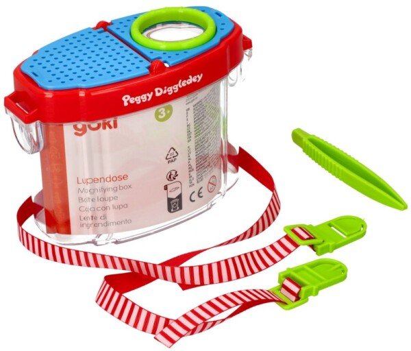 Vabzdžių dėžutė su pincetu