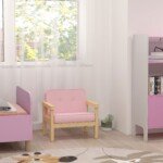 Vaikiška velvetinė fotelė 3-8 metų vaikams