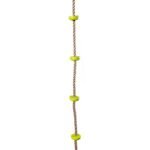 Vaikų laipiojimo virvė su pakopomis