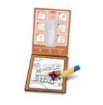 Vandeninė spalvinimo knyga transporto priemonėmis