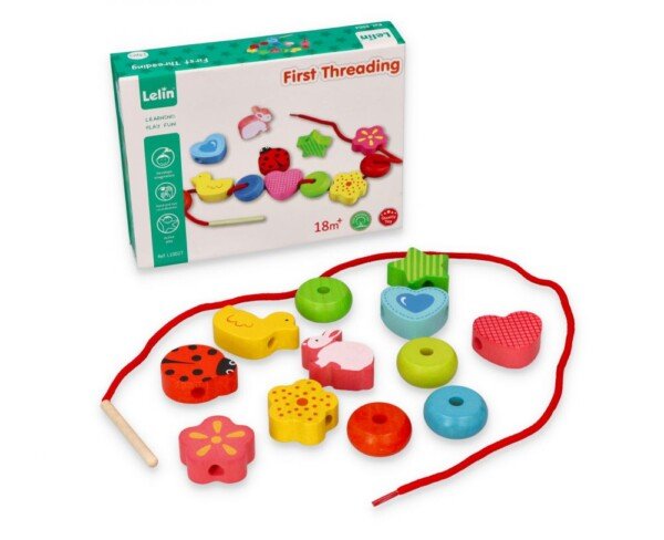 Vėrimo karoliukai mažyliams