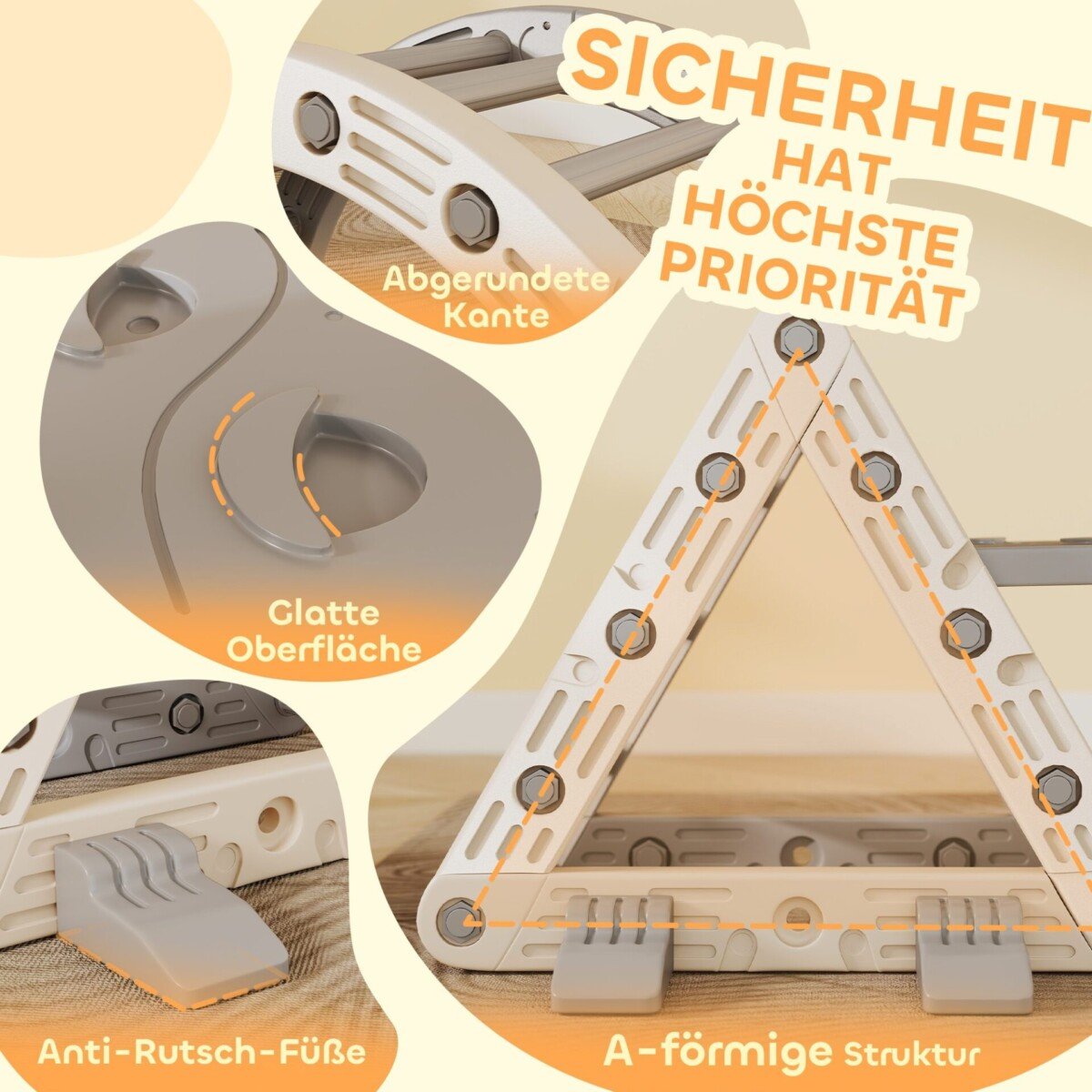 Vidinis 8 viename laipiojimo kompleksas su dvipuse čiuožykla ir supamuoju krėslu