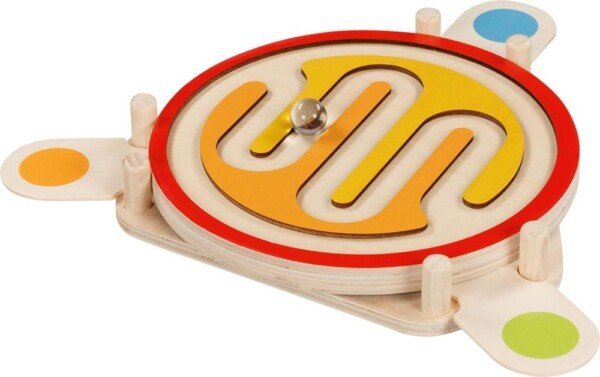 Vikrumo labirintas su kamuoliukais