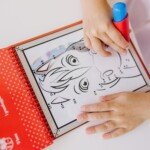 WaterWOW vandeninė spalvinimo knygelė „Sujunk taškus“