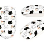 Žaislinė pelė su kačiukais