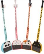 Žaislinė šluotelė ir semtuvėlis „Oranžinis Katinas“