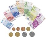Žaislinės Euro Monetos