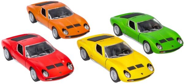 Žaislinis metalinis modelis Lamborghini Miura P400 SV 1971