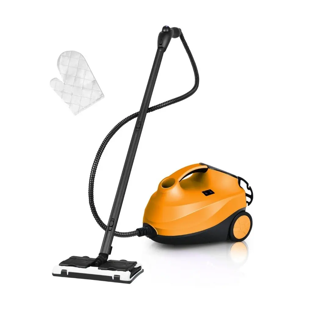 garu-sluota-su-priedais-2000-w-oranzine Galingas 2000W garų siurblys su 18 priedų (Oranžinė)