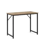 Kompaktiškas kompiuterio stalas su metaliniu rėmu 100x50 cm (Natūrali)