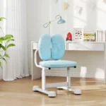 Reguliuojamo aukščio ergonomiška vaikiška stalo kėdė (Mėlyna)