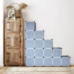 Modulinė 20 skyrių saugojimo sistema (Juoda)