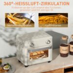 10 l Mini orkaite kepimui grilinimui ir karsto oro gruzdinimui 7