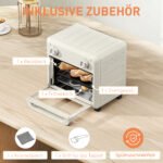10 l Mini orkaite kepimui grilinimui ir karsto oro gruzdinimui 8