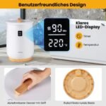 Rankšluosčių šildytuvas su LED ekranu ir laikmačiu 20L – Paveikslėlis 3