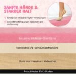 Sulankstoma gimnastikos sija su rankena 270 cm (Rožinė) – Paveikslėlis 4