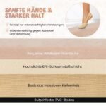 Sulankstoma gimnastikos sija vaikams su nešiojimo rankenomis 270 cm (Ruda) – Paveikslėlis 4