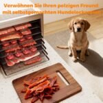 850 W maisto džiovyklė su 8 nerūdijančio plieno padėklais ir skaitmeniniu valdymu (Sidabrinė)