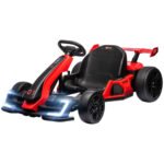 Elektrinis kartingas vaikams su reguliuojama sėdyne ir iki 12 km/h greičiu