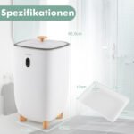 Elektrinis rankšluosčių ir pledų šildytuvas su džiovinimo funkcija ir laikmačiu (Balta) – Paveikslėlis 2