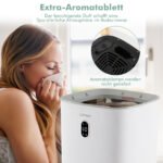 Elektrinis rankšluosčių ir pledų šildytuvas su džiovinimo funkcija ir laikmačiu (Balta) – Paveikslėlis 4