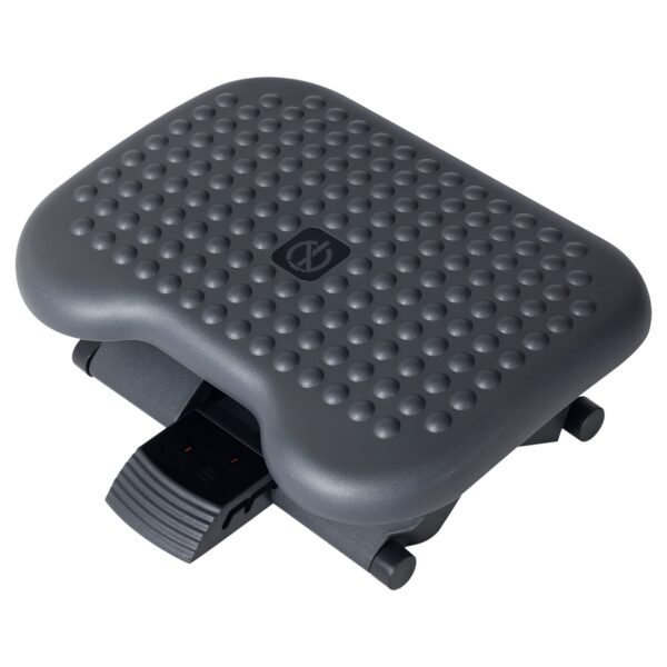 Ergonominė kojų atrama su reguliuojamu aukščiu ir pasvirimo kampu