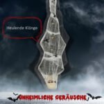 Helovino mumijos dekoracija su judesio ir garso jutikliu garsu ir LED apsvietimu 4