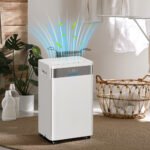 Oro sausintuvas su 20 l/dienos sausinimo galia ir 4,5 l vandens talpa