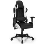 Žaidimų kėdė su reguliuojamu atlošu ir ergonominėmis atramomis – Paveikslėlis 2