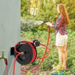 Sieninė automatinė sodo žarnos ritė