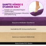 Sulankstoma gimnastikos balansavimo sija vaikams su nešiojimo rankena (Violetinė)