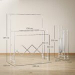 Sulankstoma skalbinių džiovykla su 3 reguliuojamais strypais ir ratukais – Paveikslėlis 3