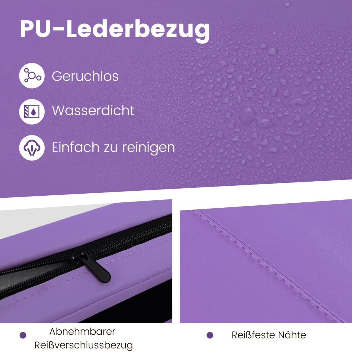 Sulankstomas gimnastikos kilimėlis su EPE putų užpildu – Paveikslėlis 4
