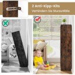 Universali 11 skyrių knygų lentyna su lankstaus išdėstymo galimybe (Kava)