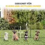 Šuniukų aptvaras su 12 panelių, skirtas vidaus ir lauko naudojimui – Paveikslėlis 6