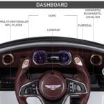 Licencijuotas „Bentley GT“ vaikų elektromobilis su nuotolinio valdymo pultu