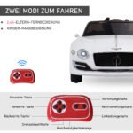 Licencijuotas „Bentley GT“ vaikų elektromobilis su nuotolinio valdymo pultu