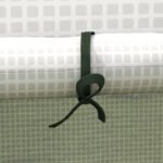 UV spinduliams atspari šiltnamio pakaitinė danga su užvyniojamomis durimis ir tinkliniais langais, 140x143x190 cm – Paveikslėlis 8